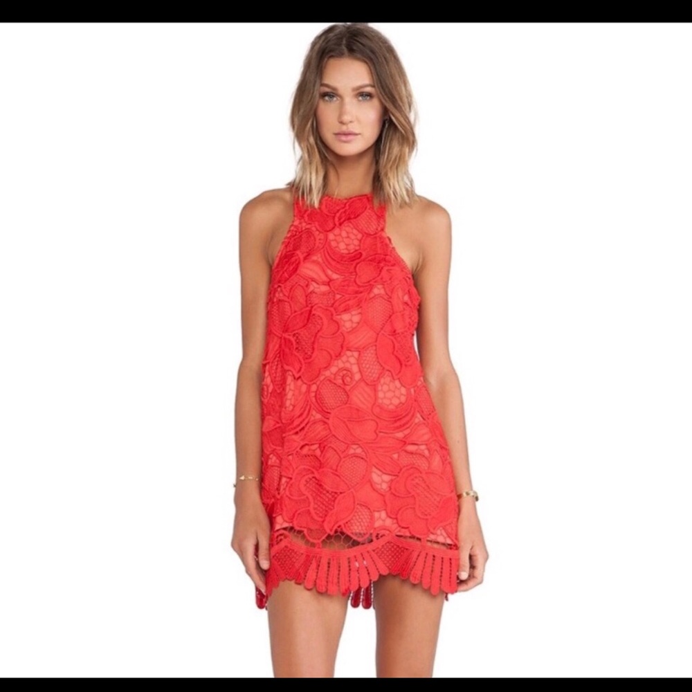 Lovers + friends Caspian shift dress